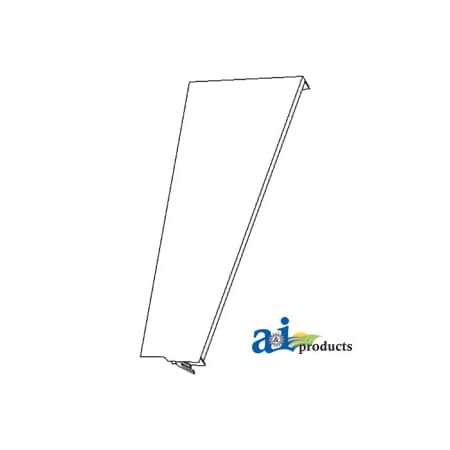 A & I Products Shield, Side, Rear (RH) 23.2" x9" x0.5" A-AR82258